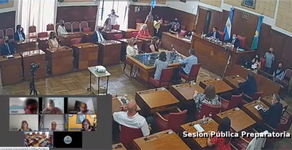 RATIFICARON A LAS AUTORIDADES DEL CONCEJO DELIBERANTE