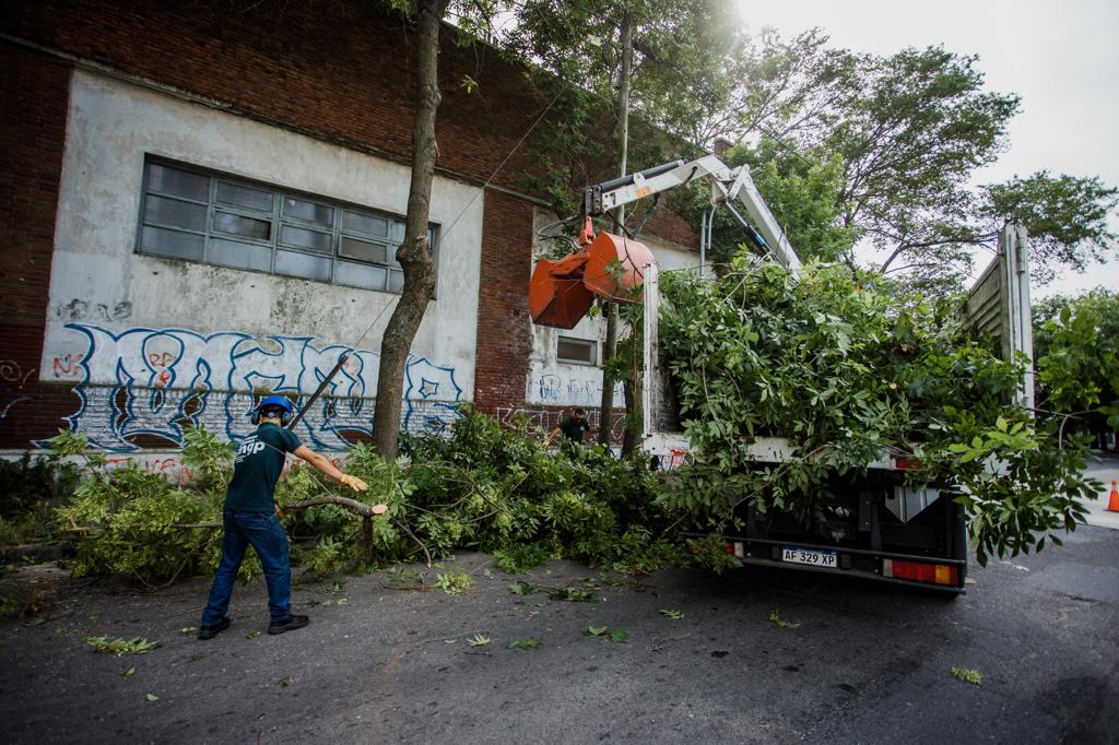El Municipio realizó tareas de limpieza en la zona del Distrito Tecnológico