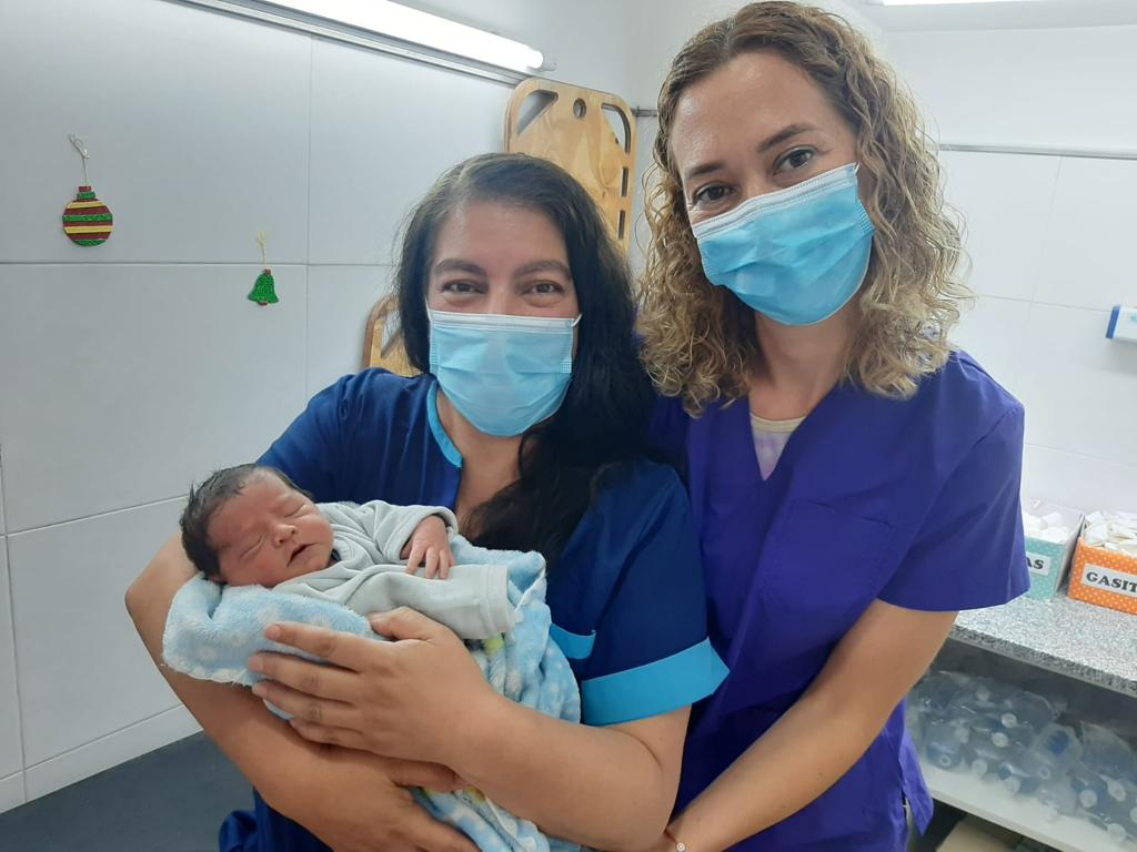 Una mujer dio a luz en el Centro de Salud 9 de Julio asistida por personal del lugar y del SAME