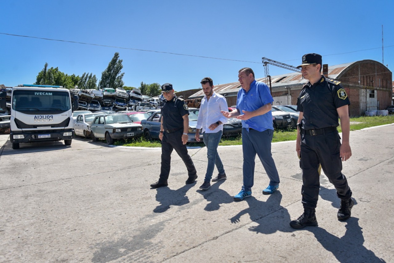 El Municipio realizó mejoras en las condiciones del playón de vehículos secuestrados