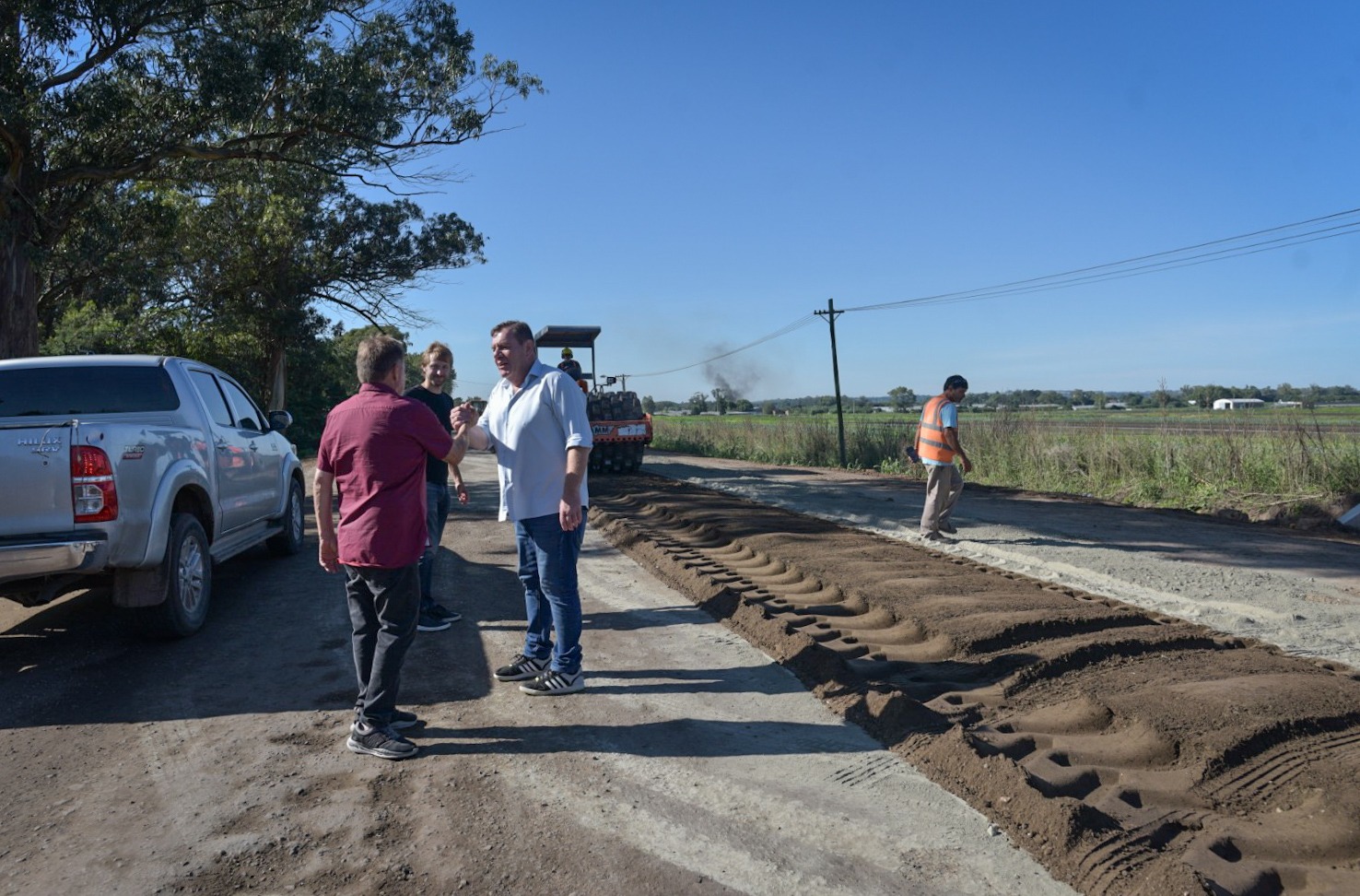 Avanza con la repavimentación integral del Camino San Francisco