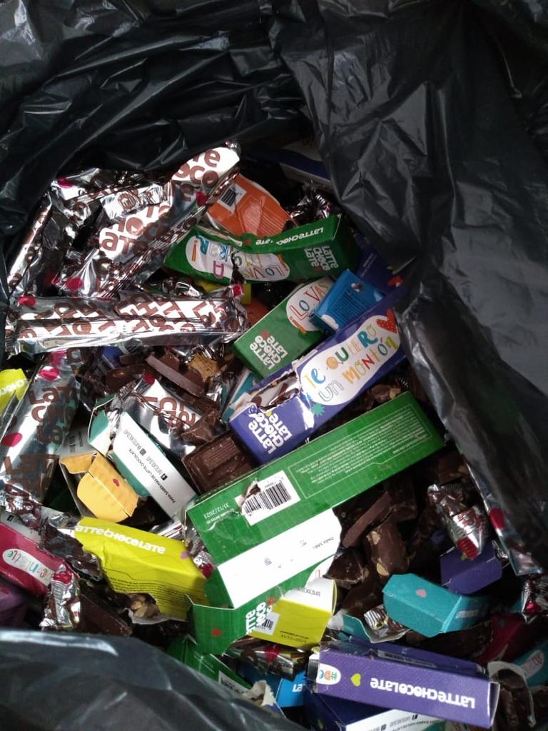 La Municipalidad prohíbe la venta de los chocolates marca Latte Choco Late