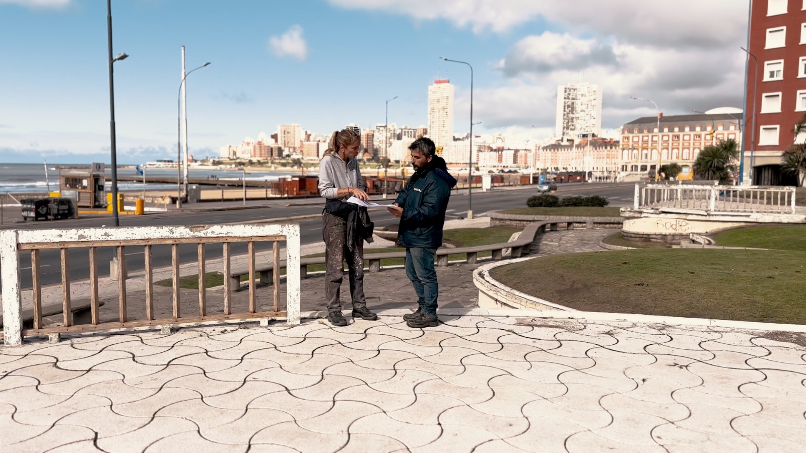 El Municipio inició los trabajos de intervención en la Plazoleta de Luro y la Costa