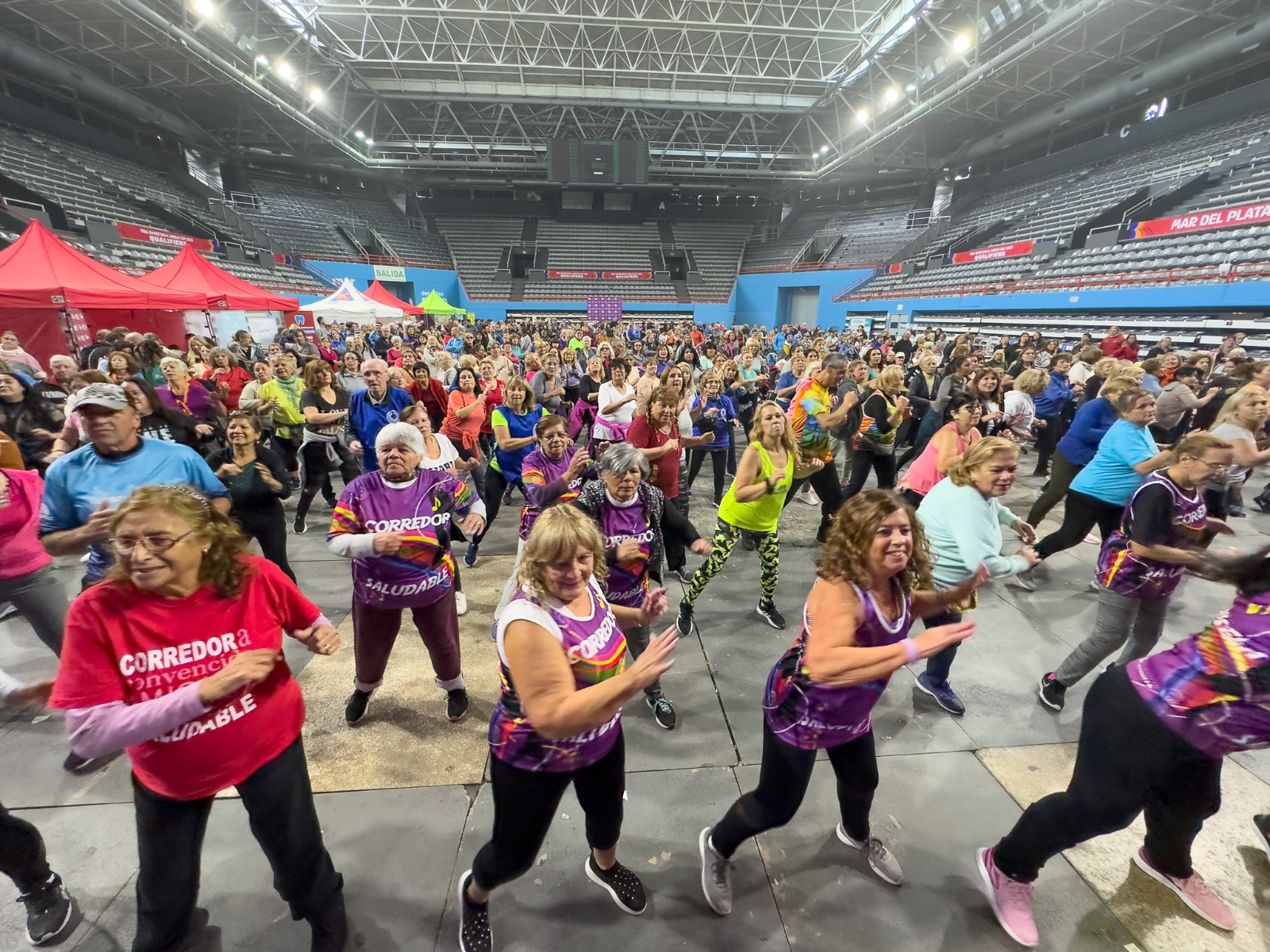 Llega la jornada “Mar del Plata se mueve con Zumba” al Polideportivo Islas Malvinas