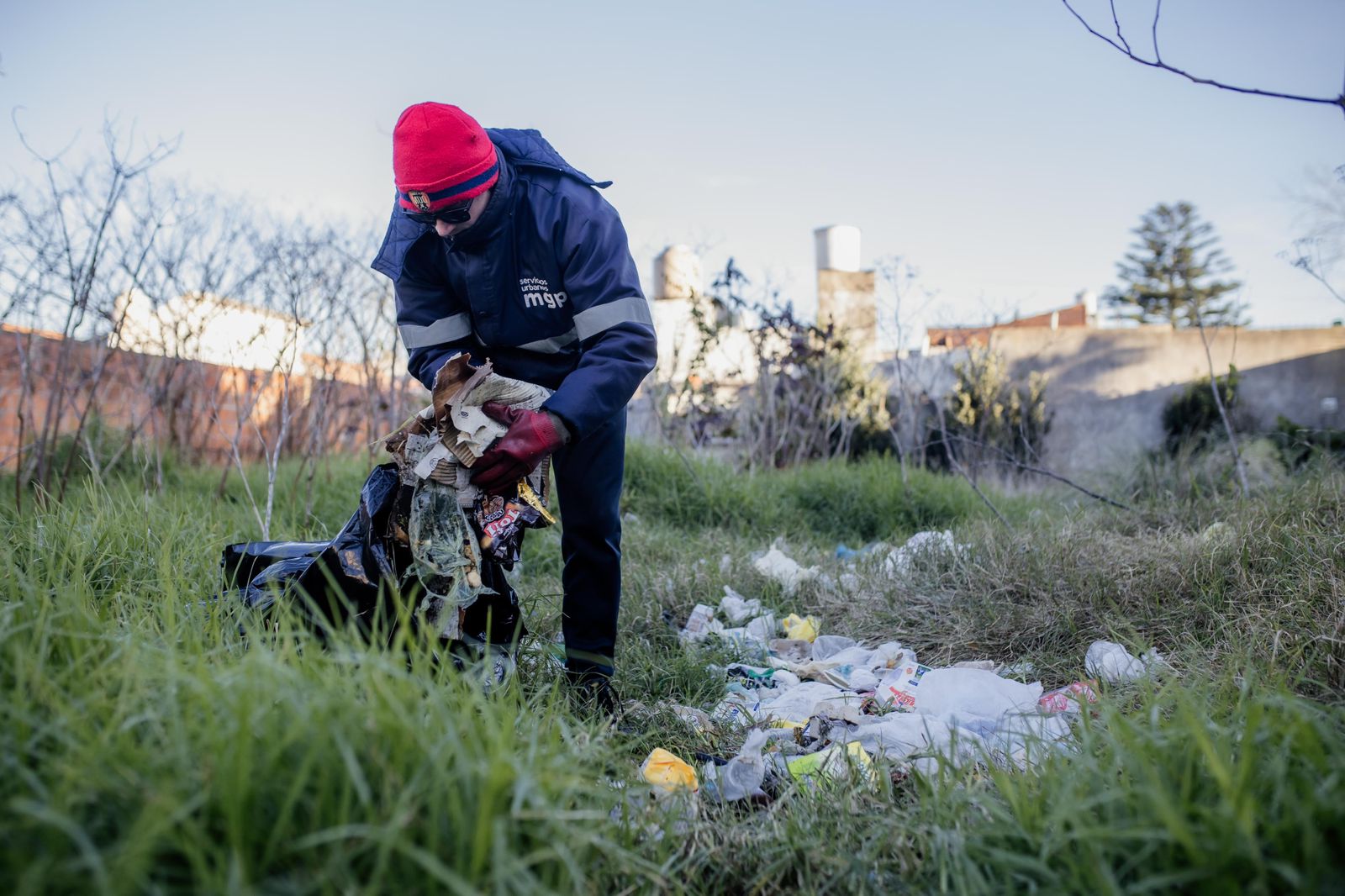 El Municipio levantó más de 100 toneladas de residuos en terrenos privados