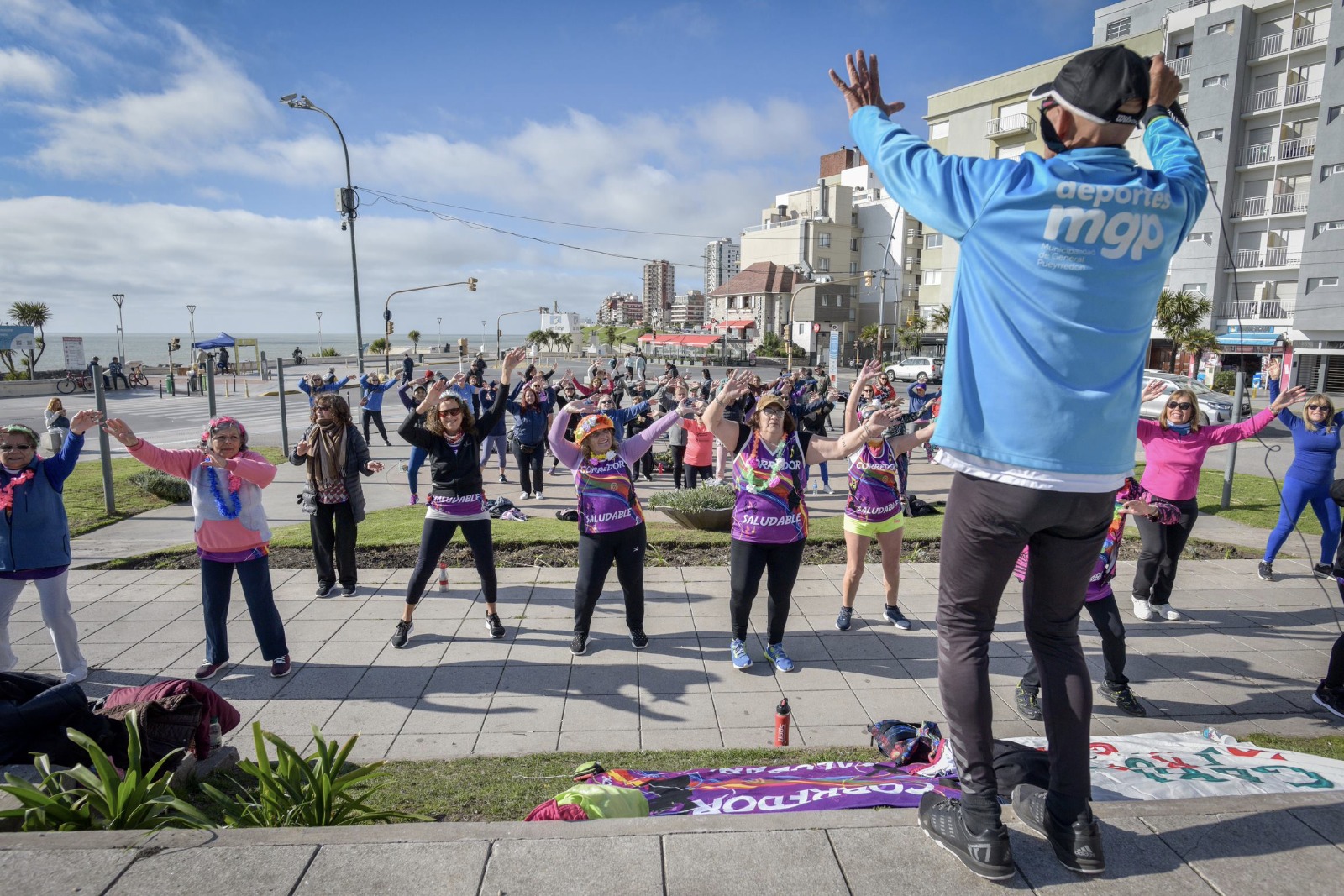 Corredor Saludable: una opción para realizar actividad física frente al mar