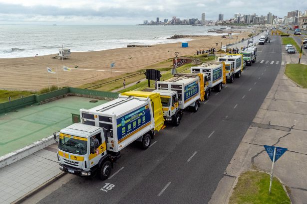 Se sumaron 200 nuevos cestos de residuos en las playas públicas