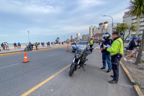 Operativos con 102 motos secuestradas y 100 intervenciones en vía pública