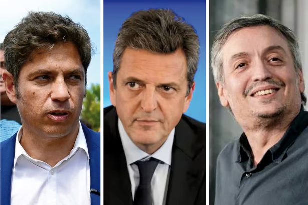 Cumbre entre Axel Kicillof, Sergio Massa y Máximo Kirchner para ordenar las Elecciones, pero hasta ahora no hubo acuerdo