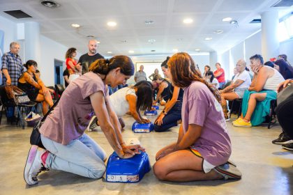 Nueva jornada de capacitación sobre RCP en el CEMA