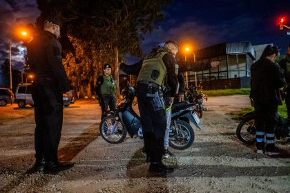 Más de 1.240 actas a cuidacoches, 1.630 motos secuestradas y 111 aprehendidos en operativos de control
