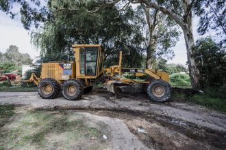 El Municipio reparó más de 80 cuadras en Batán y zonas aledañas