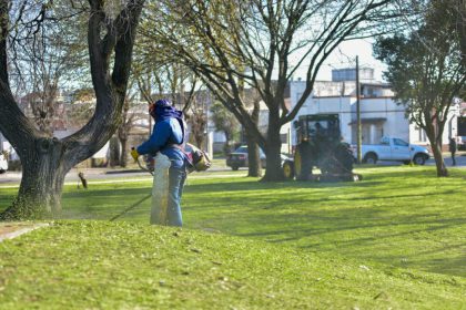Más de 130 cuadras reparadas en el Puerto y zona Sur en el último mes