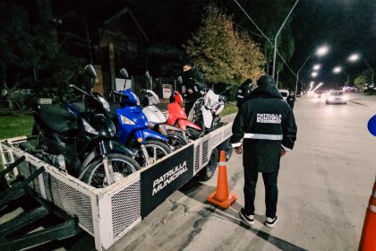 Operativos en la vía pública: 228 infracciones a cuidacoches y 360 motos secuestradas en lo que va de mayo