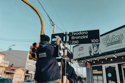 La Municipalidad implementó cambios en el sentido de circulación de Teodoro Bronzini