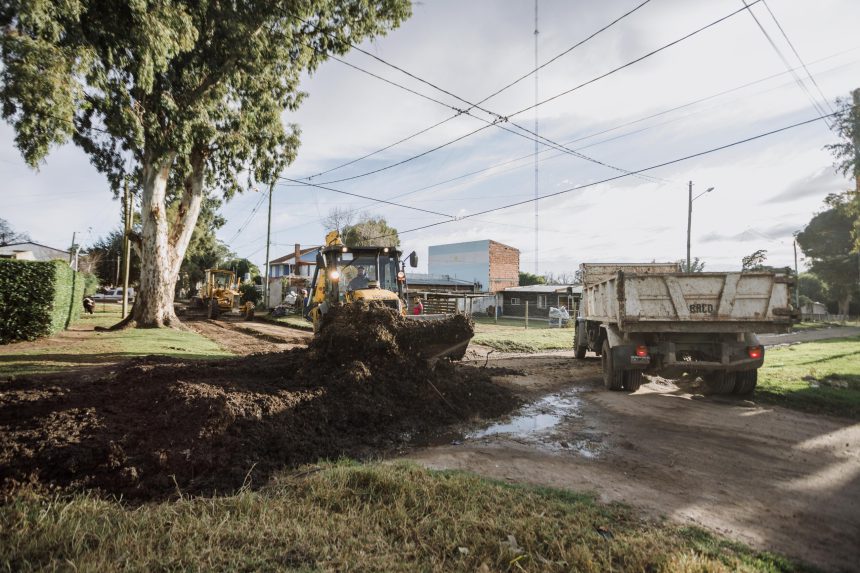 El Municipio reparó 73 cuadras y limpió microbasurales en Batán