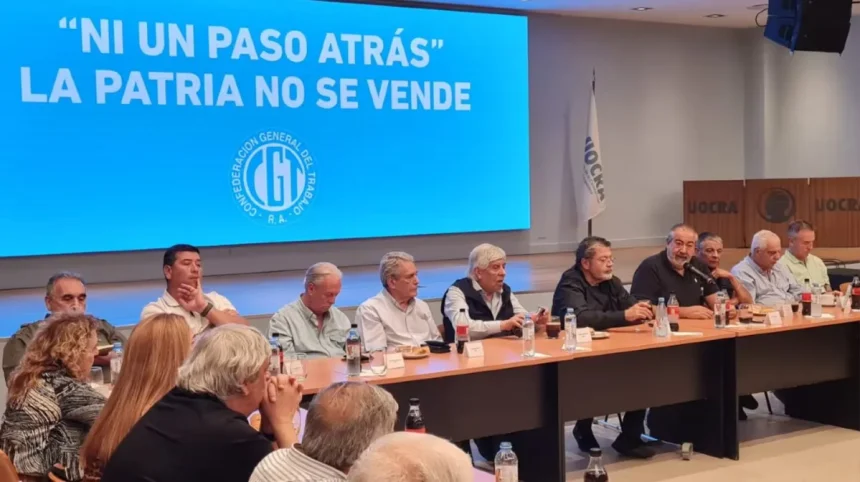 La CGT se mostró enojada por la ausencia de sindicalistas en las nóminas bonaerenses de Fuerza Patria