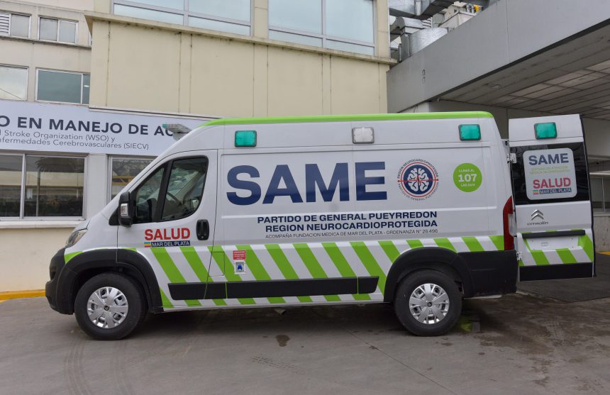 General Pueyrredon refuerza la respuesta ante el ACV con nueva ambulancia de alta complejidad y un convenio de capacitación
