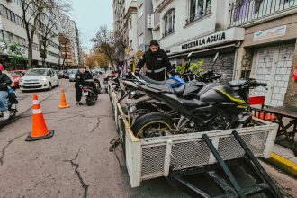Controles en vía pública: 230 motos secuestradas, 28 infracciones a trapitos y 9 aprehendidos en lo que va de julio