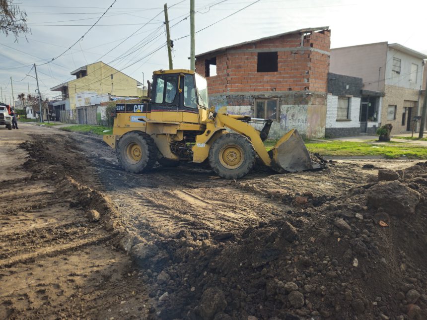 La Municipalidad comenzó nuevas obras de repavimentación en distintos barrios