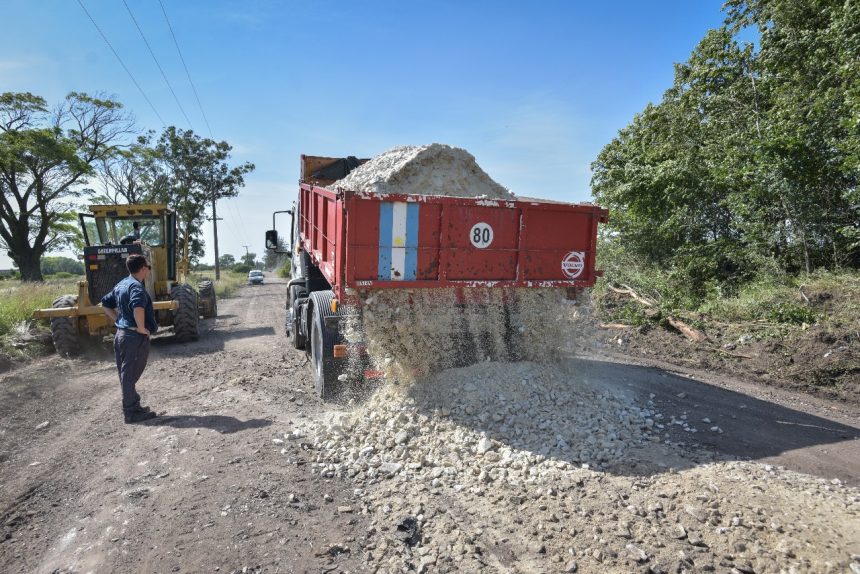 El Municipio reparó 69 cuadras y realizó tareas de limpieza y mantenimiento en Batán