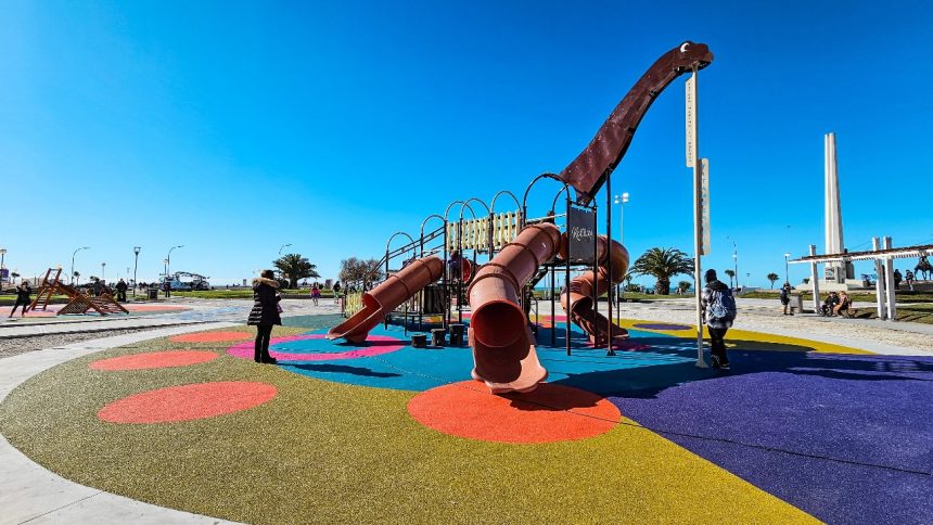 Ya se pueden disfrutar los juegos nuevos de la Plaza España