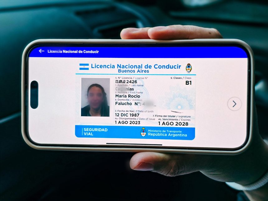 El Municipio autoriza a circular con la constancia y la Licencia de Conducir digital