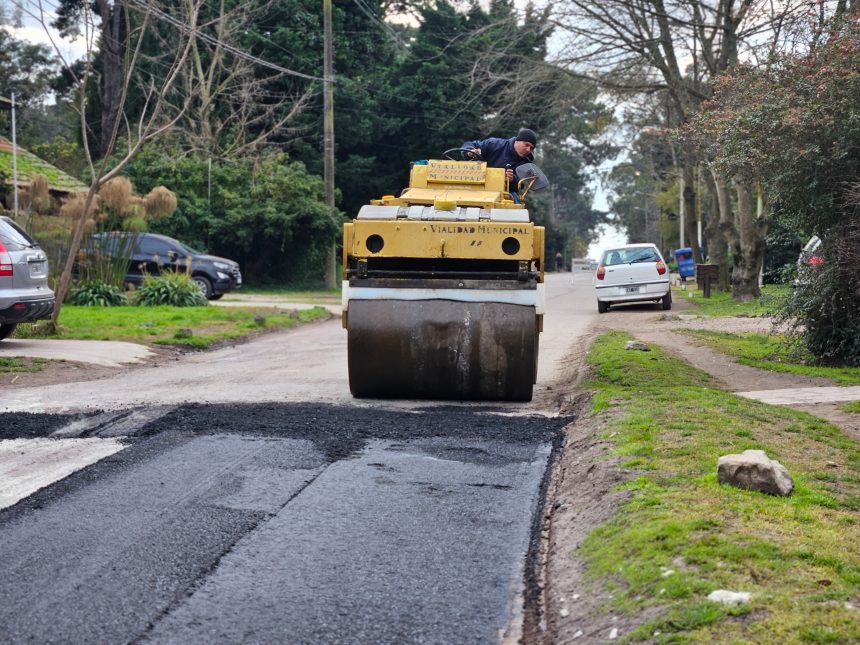 La Municipalidad continúa con obras viales en distintos puntos de la ciudad