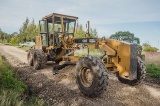 La Municipalidad engranzó más de 180 cuadras en Sierra y la zona oeste