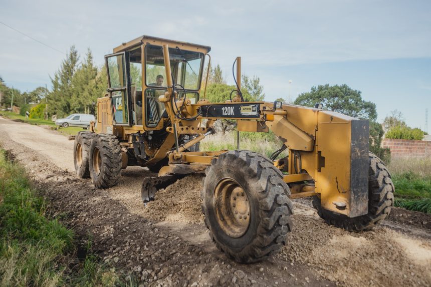 La Municipalidad engranzó más de 180 cuadras en Sierra y la zona oeste
