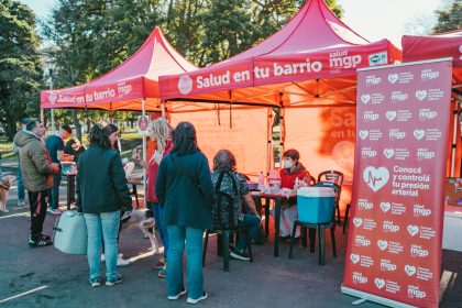 Salud en tu Barrio se traslada a Félix U. Camet