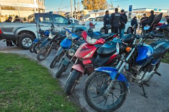 El Municipio secuestró 157 motos por distintas infracciones en lo que va de septiembre