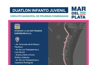 Cortes de tránsito por el Circuito Municipal de Pruebas Combinadas
