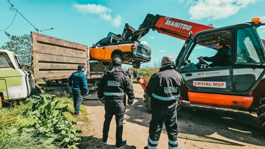 El Municipio colaboró en un operativo que recuperó vehículos y autopartes con pedido de secuestro activo