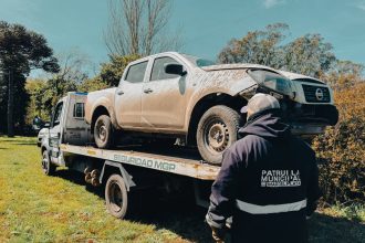 El Municipio interceptó una camioneta que participaba en robos a viviendas