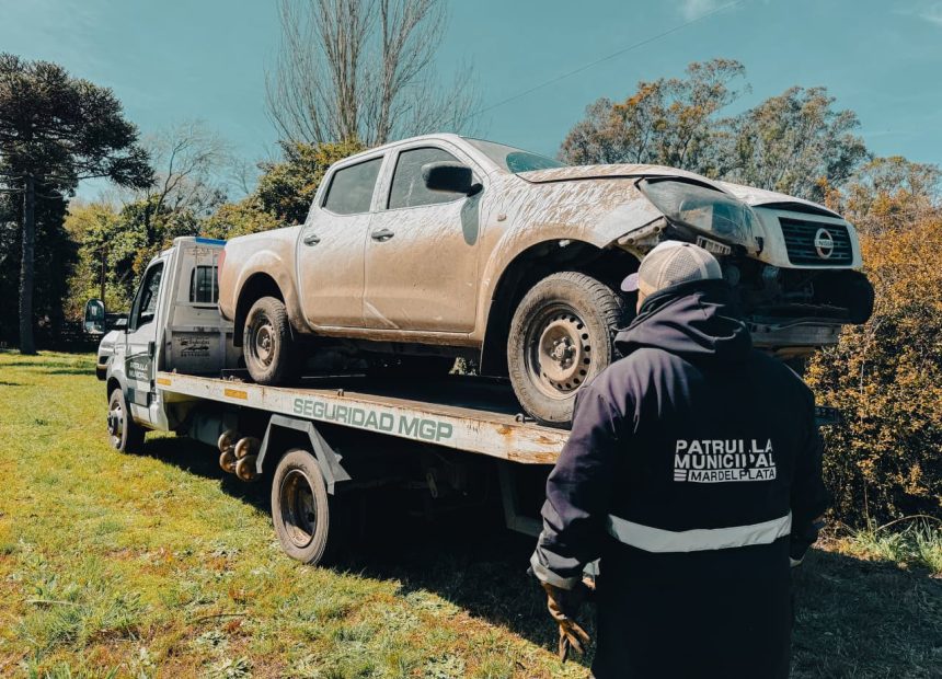 El Municipio interceptó una camioneta que participaba en robos a viviendas