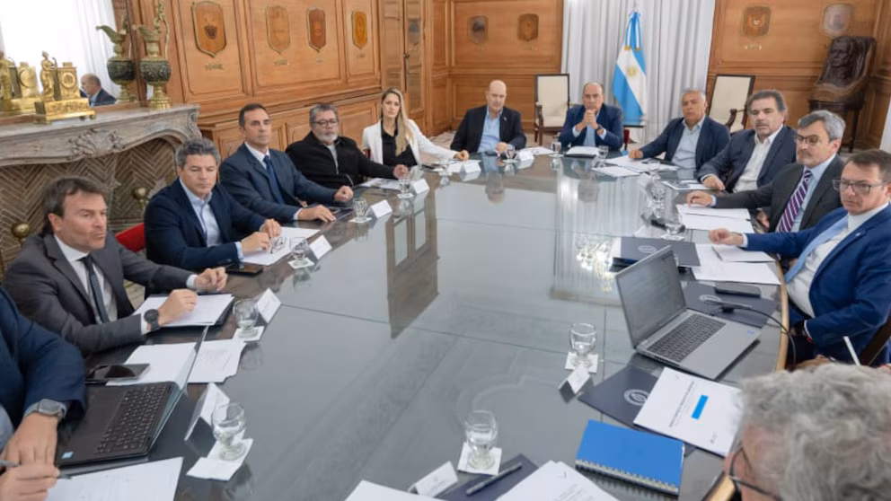 Reunión del '"Consejo de Mayo" en Casa Rosada
