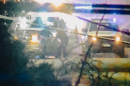 A través de las cámaras del COM se logró interceptar un vehículo robado