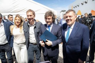 Con la presencia de Milei, Santilli y Montenegro: inauguran la planta de Lamb Weston