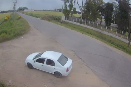 A través de las cámaras del COM: persecución, reducción y recuperación de un vehículo y una moto robados