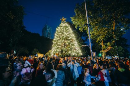 Este lunes se realizará el encendido del Árbol Navideño en Plaza San Martín