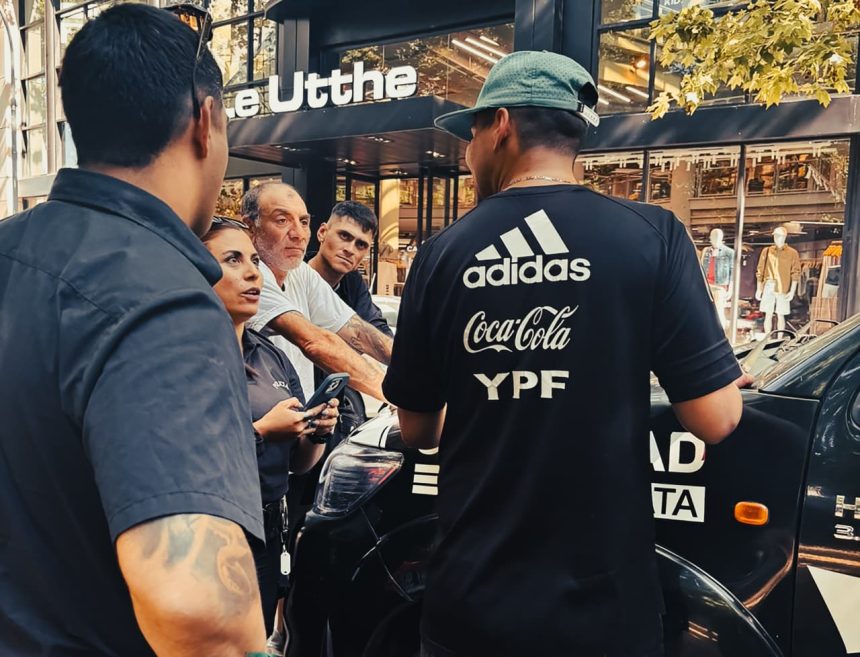 La Patrulla Municipal intervino ante trapitos que generaban disturbios en Diagonal Pueyrredon y Belgrano