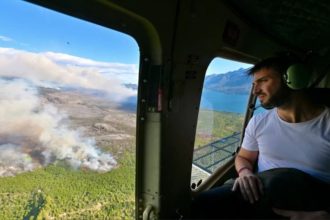 Ignacio "Nacho" Torres habló de los voraces incendios en Chubut y reclamó penas más duras: "Tienen que estar presos la misma cantidad de tiempo que tarda en recuperarse el bosque"