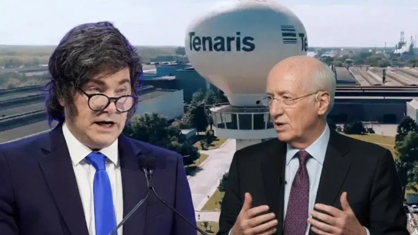 Javier Milei cruzó a Paolo Rocca: "Don Chatarrín de los tubitos caros"