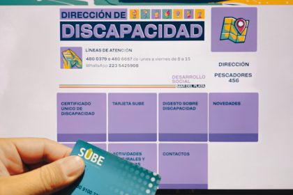 Las personas con discapacidad pueden validar la tarjeta SUBE en cualquier terminal de autoservicio