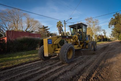 La Municipalidad reparó más de 370 cuadras en los barrios linderos a la Autovía 2