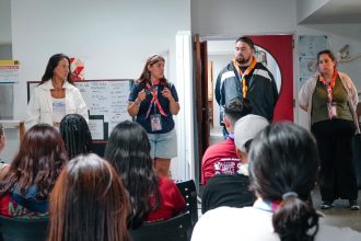 Scouts Argentina realiza acciones comunitarias y puesta en valor del CAPS La Peregrina