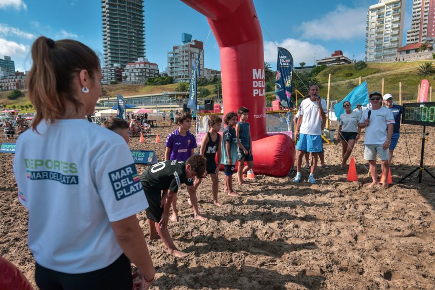 Cross Country infanto juvenil en la Playa Deportiva