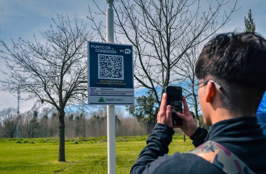 El Municipio instaló infraestructura para el monitoreo de cámaras de seguridad en el barrio Colina Alegre