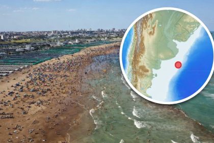 Se registró un movimiento sísmico de baja intensidad en el Mar Argentino sin reportar daños